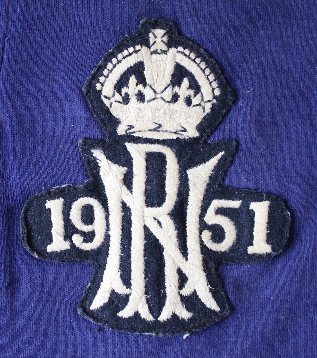 1951 Royal Navy - Match Worn Jersey - Bryn Meredith - Rugby Memorabilia Society (3).jpg
